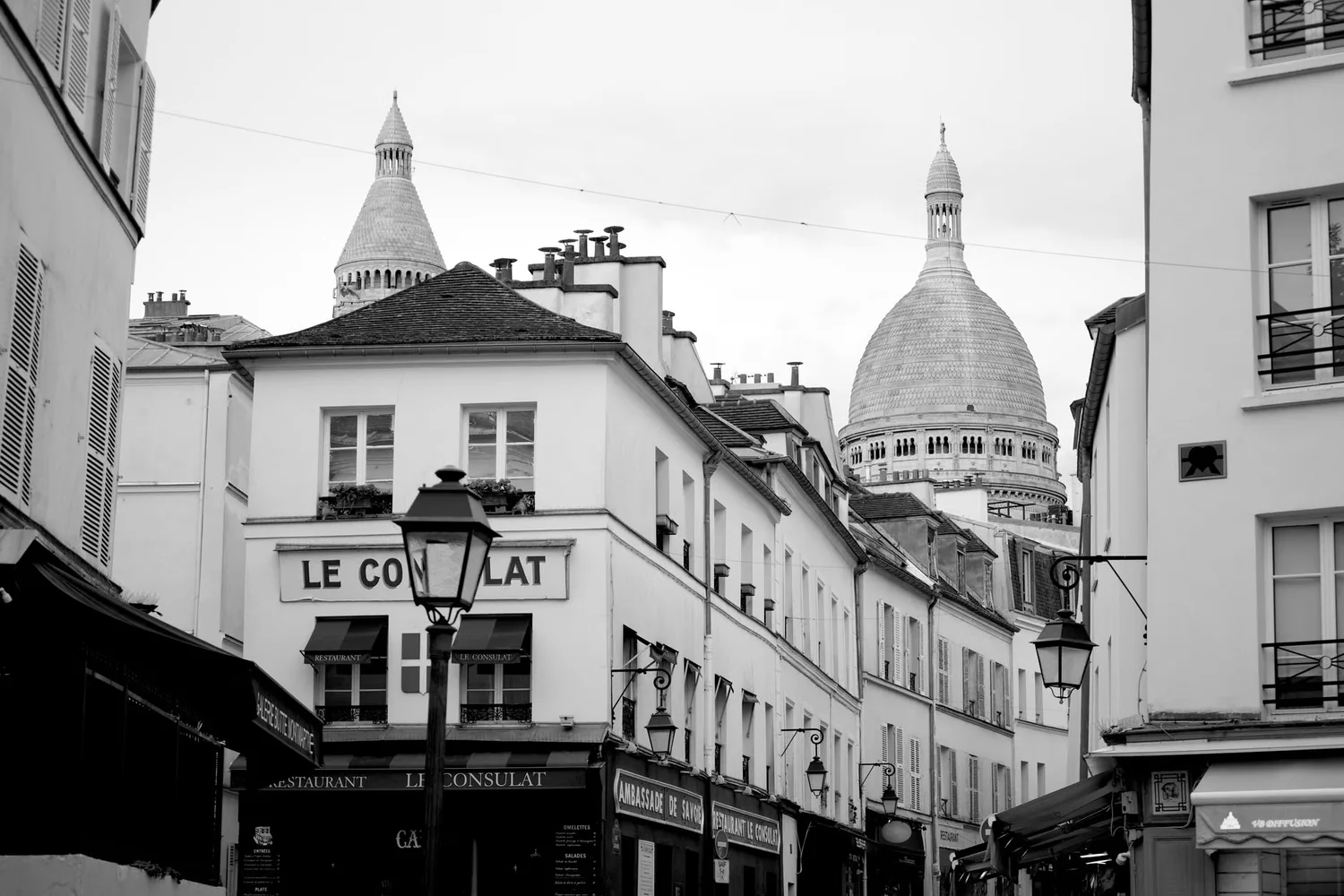 Montmartre landmark in Paris